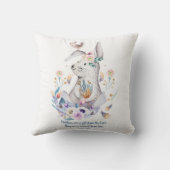 Christliches Kissen Kinderzimmer Waldtiere (Rückseite)