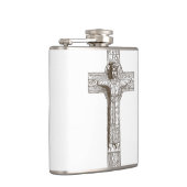 Christliches Klassikkreuz Flachmann (Rechts)