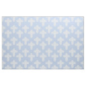Christliches Korbwein auf blauem Damast-Muster Stoff (Fat Quarter (45,7 x 55,9 cm))