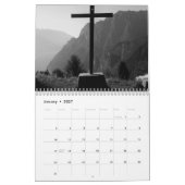 christliches Kreuz 2026 Kalender (Jan 2027)