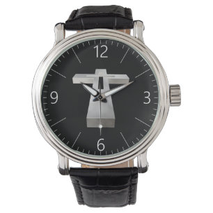 Christliches Kreuz Armbanduhr
