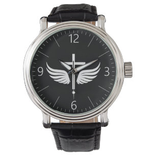 Christliches Kreuz Armbanduhr