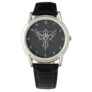 Christliches Kreuz Armbanduhr