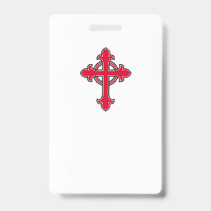 Christliches Kreuz Ausweis