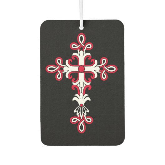 Christliches Kreuz Autolufterfrischer (Vorderseite)