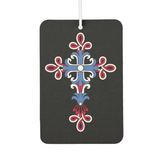Christliches Kreuz Autolufterfrischer (Vorderseite)