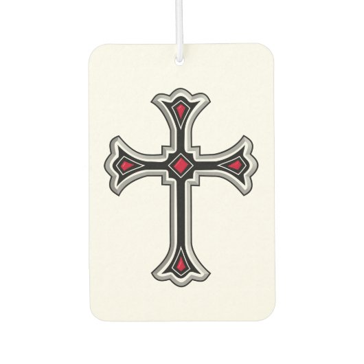 Christliches Kreuz Autolufterfrischer (Vorderseite)