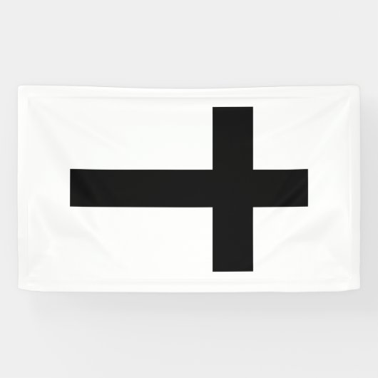 Christliches Kreuz Banner (Horizontal)