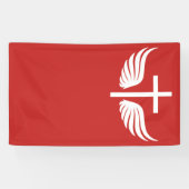 Christliches Kreuz Banner (Horizontal)