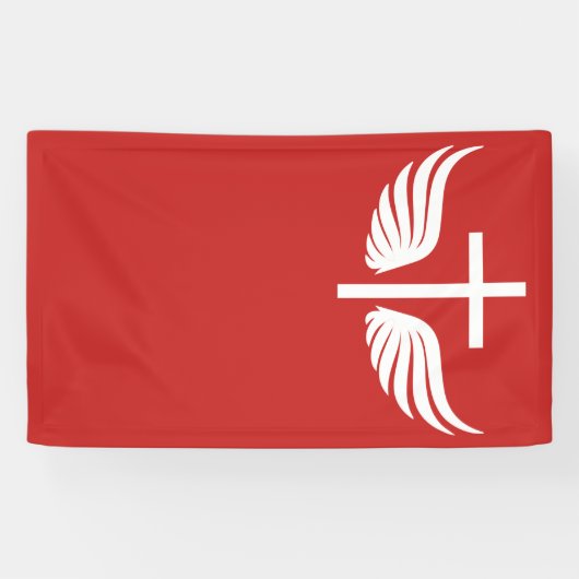 Christliches Kreuz Banner (Horizontal)