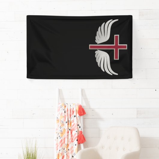 Christliches Kreuz Banner (Insitu)