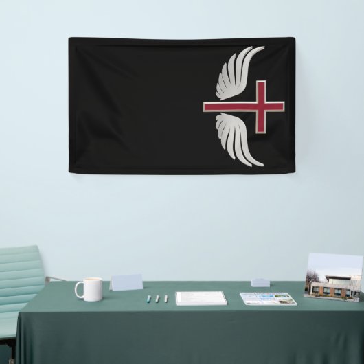 Christliches Kreuz Banner (Messeveranstaltung)