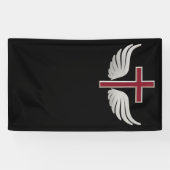 Christliches Kreuz Banner (Horizontal)