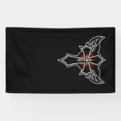 Christliches Kreuz Banner (Horizontal)