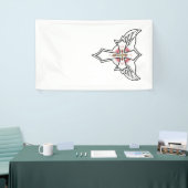 Christliches Kreuz Banner (Messeveranstaltung)