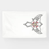 Christliches Kreuz Banner (Horizontal)