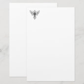 Christliches Kreuz Briefpapier (Vorne/Hinten)