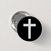 "CHRISTLICHES KREUZ " BUTTON (Vorne & Hinten)