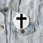 Christliches Kreuz Button (Beispiel)