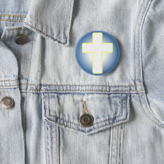Christliches Kreuz Button (Beispiel)