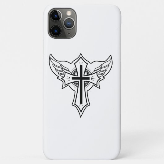 Christliches Kreuz Case-Mate iPhone Hülle (Rückseite)