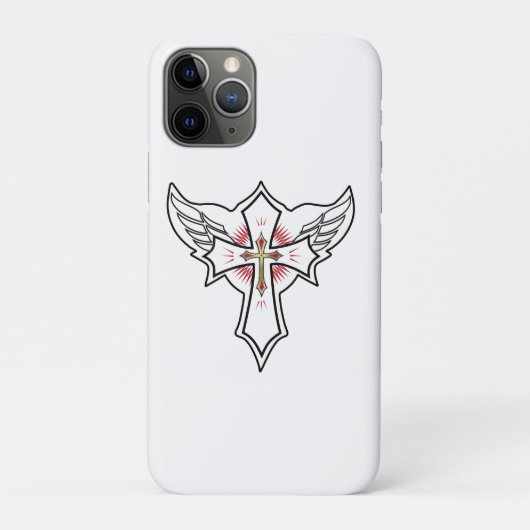 Christliches Kreuz Case-Mate iPhone Hülle (Rückseite)