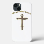 Christliches Kreuz Case-Mate iPhone Hülle (Rückseite)