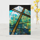 Christliches Kreuz der Jesuskirchenkarte Karte (Gelbe Blume)