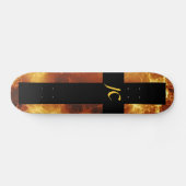 Christliches Kreuz des Feuer-JC Skateboard (Horizontal)