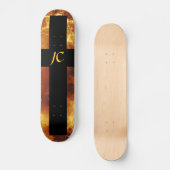 Christliches Kreuz des Feuer-JC Skateboard (Vorderseite)