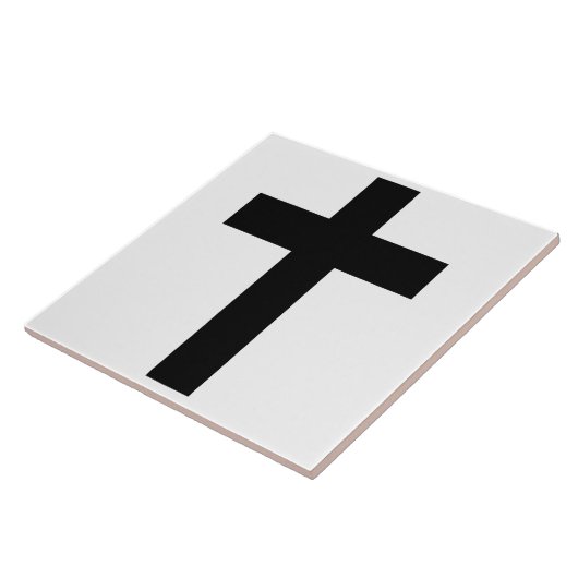 Christliches Kreuz Fliese (Seite)