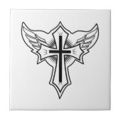Christliches Kreuz Fliese (Vorderseite)
