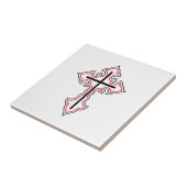 Christliches Kreuz Fliese (Seite)