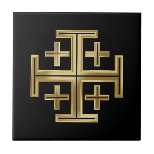 Christliches Kreuz Fliese (Vorderseite)