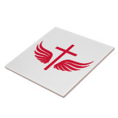 Christliches Kreuz Fliese (Seite)