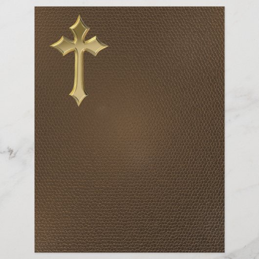 Christliches Kreuz Flyer (Vorne)