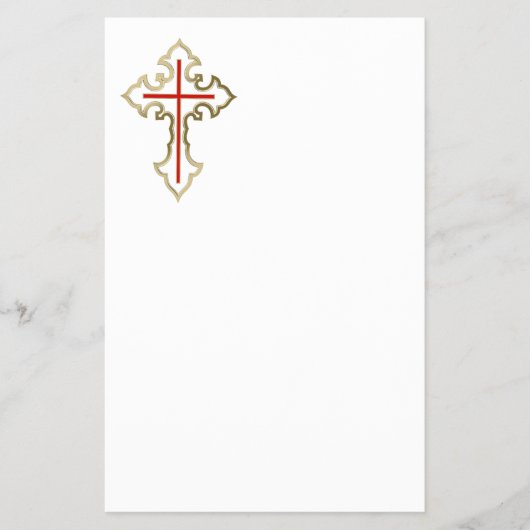 Christliches Kreuz Flyer (Vorne)