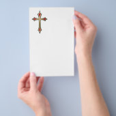 Christliches Kreuz Flyer (Handgriff)