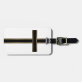 Christliches Kreuz Gepäckanhänger (Vorderseite horizontal)