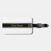 Christliches Kreuz Gepäckanhänger (Rückseite horizontal)