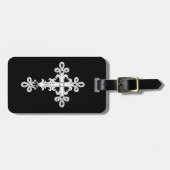 Christliches Kreuz Gepäckanhänger (Vorderseite horizontal)