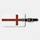 Christliches Kreuz Gepäckanhänger (Vorderseite horizontal)