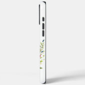 Christliches Kreuz Gerahmt von Artistic Floral Hal Case-Mate iPhone Hülle (Rückseite / Links)