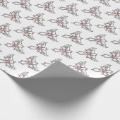 Christliches Kreuz Geschenkpapier (Ecke)