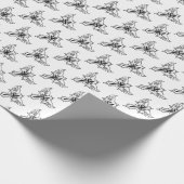Christliches Kreuz Geschenkpapier (Ecke)