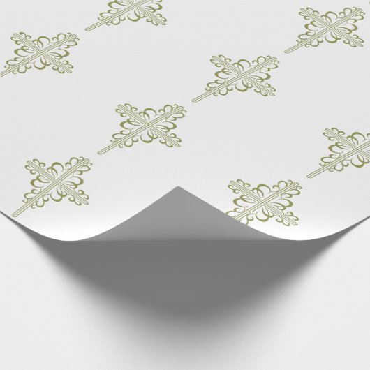 Christliches Kreuz Geschenkpapier (Ecke)