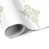 Christliches Kreuz Geschenkpapier (Rolleneckpunkt)