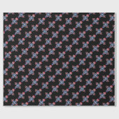 Christliches Kreuz Geschenkpapier (Flach)