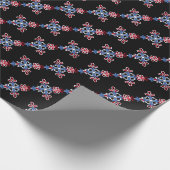 Christliches Kreuz Geschenkpapier (Ecke)