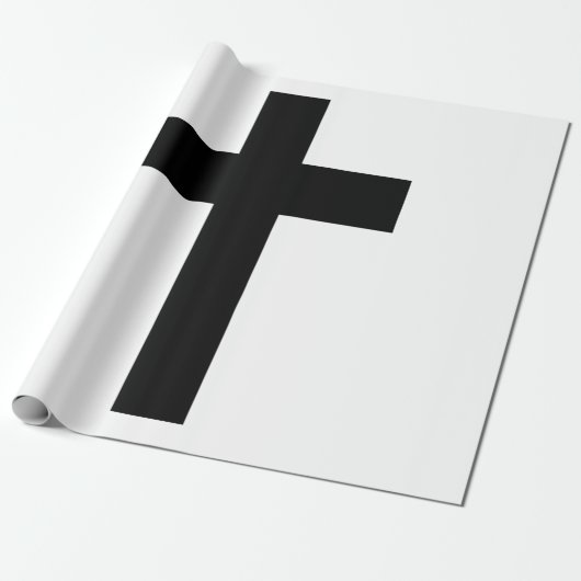 Christliches Kreuz Geschenkpapier (Ungerollt)
